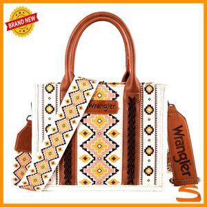 Canvas Hobo Bag with Guitar Strap, 4 Pockets, Everyday Western Tote